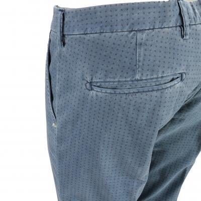 pantaloni uomo ENTRE AMIS 52 blu tessuto T. AMERICA CZ23 Fino Al -60%