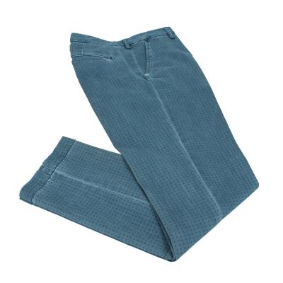 pantaloni uomo ENTRE AMIS 52 blu tessuto T. AMERICA CZ23 Fino Al -60%