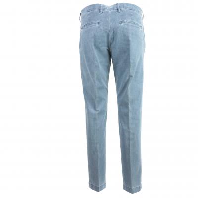 pantaloni uomo ENTRE AMIS 52 blu tessuto T. AMERICA CZ23 Fino Al -60%