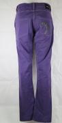 pantaloni uomo CAMOUFLAGE AR & J. viola cotone AM108 Shopping Online