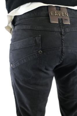 pantaloni uomo HEAVEN TWO 30 nero cotone AM476 Rilascio limitato