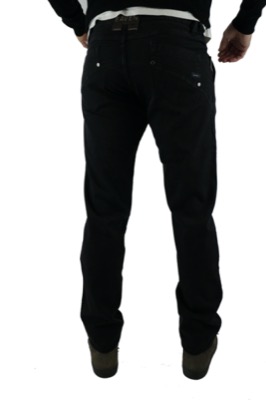 pantaloni uomo HEAVEN TWO 30 nero cotone AM476 Rilascio limitato
