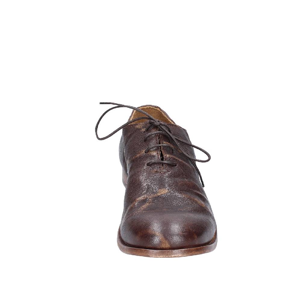 scarpe donna MOMA classiche marrone pelle oro 39406A VINTAGE EX449 Prezzo Ridotto