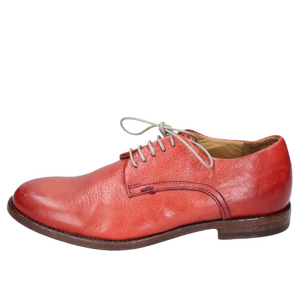 scarpe donna MOMA classiche rosso pelle VINTAGE EX488 Sottocosto
