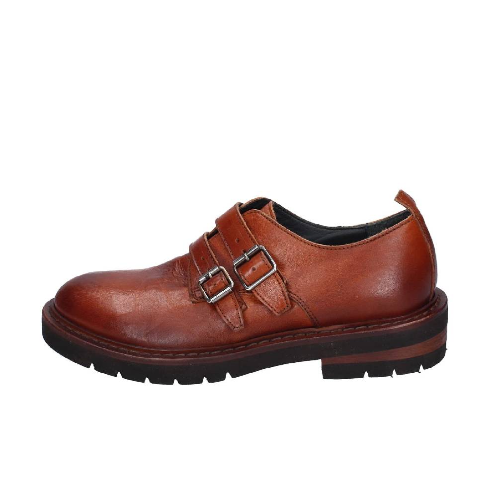 scarpe donna MOMA classiche marrone pelle 84301F-VAR EY474 Convenienza