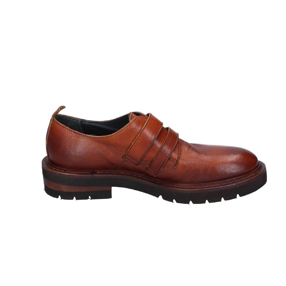 scarpe donna MOMA classiche marrone pelle 84301F-VAR EY474 Convenienza