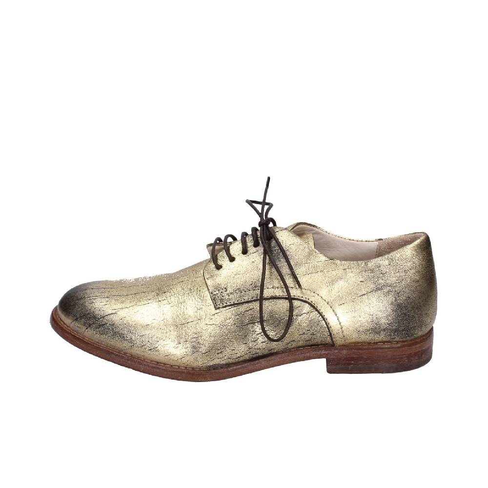 scarpe donna MOMA classiche oro pelle EZ899 Novità