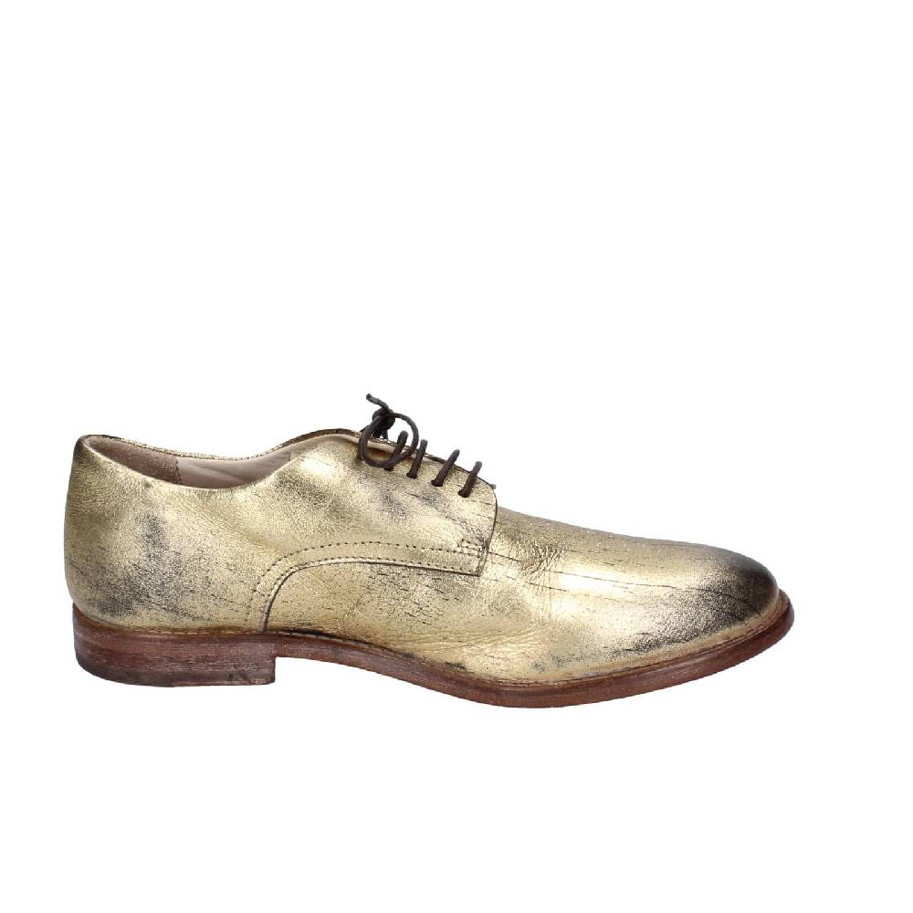 scarpe donna MOMA classiche oro pelle EZ899 Novità