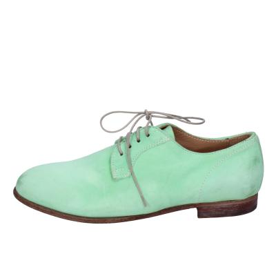 scarpe donna MOMA classiche verde camoscio BK131 Solo un giorno rimasto