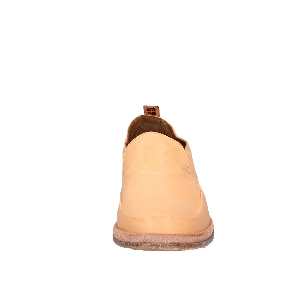 scarpe donna MOMA mocassini arancione pelle 1ES453 EY633 Sottocosto