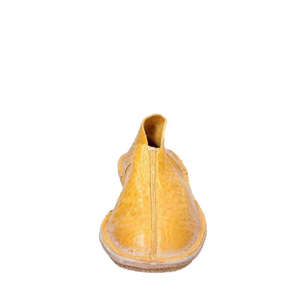 scarpe donna MOMA mocassini giallo pelle 1FS438 EY637 Sconto