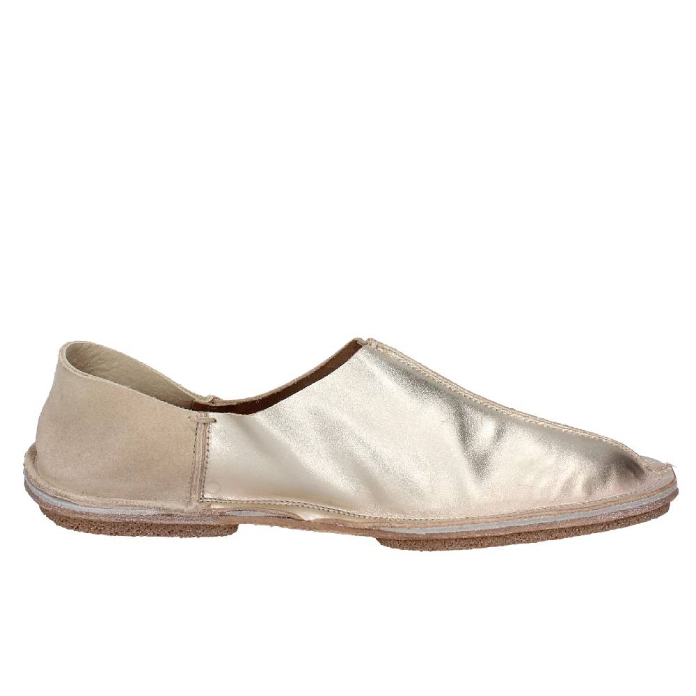 scarpe donna MOMA mocassini platino pelle 1FS438 EY636 Offerta