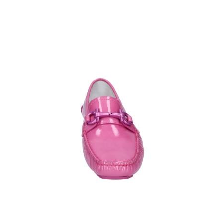 scarpe donna SALVATORE FERRAGAMO mocassini rosa vernice PARIGI BG23 Economico