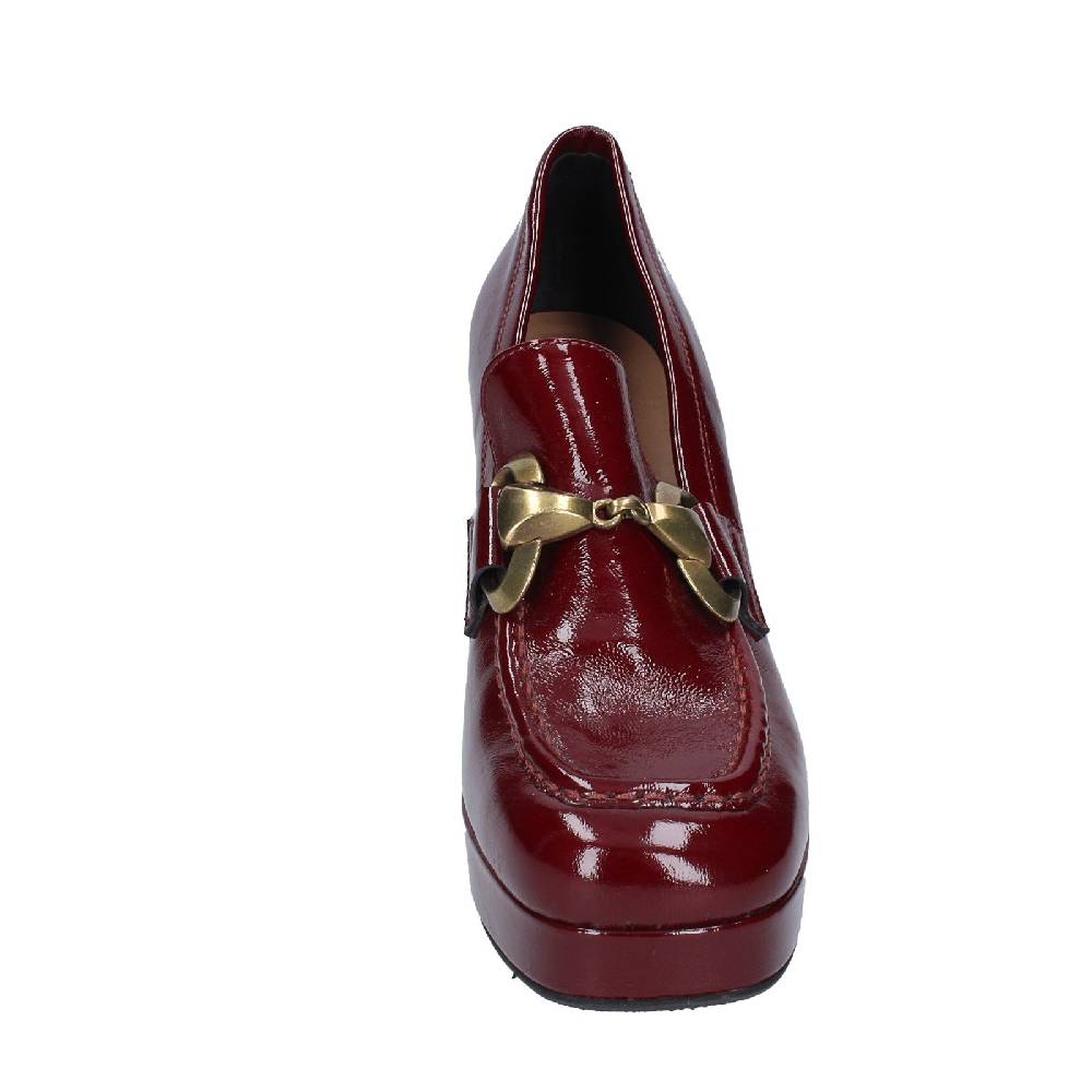 scarpe donna CARMENS mocassini bordeaux vernice EX181 Offerte