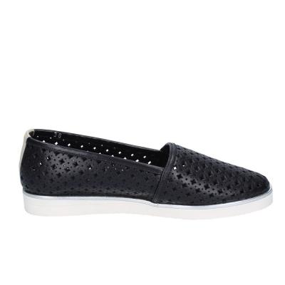 scarpe donna BALDININI mocassini nero pelle BF754 Vendita Economica