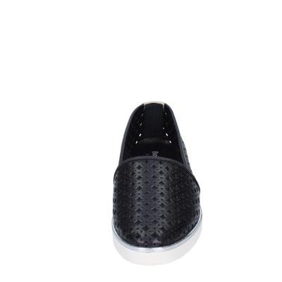 scarpe donna BALDININI mocassini nero pelle BF754 Vendita Economica