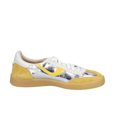 scarpe donna MOMA sneakers giallo camoscio argento 3AS420-CRV3 BC821 Nuova