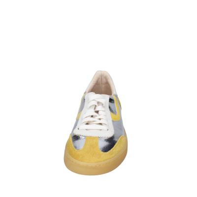 scarpe donna MOMA sneakers giallo camoscio argento 3AS420-CRV3 BC821 Nuova