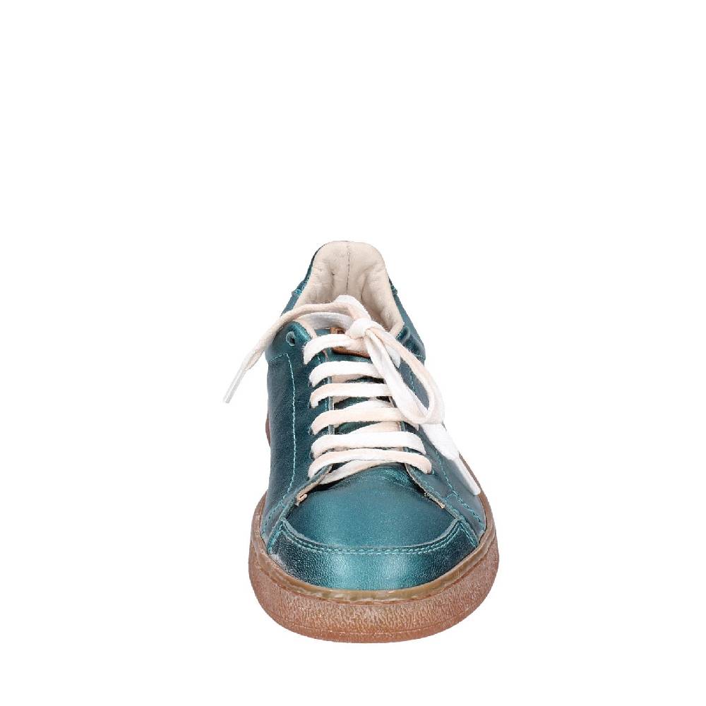 scarpe donna MOMA sneakers verde pelle 49401A VINTAGE EX456 Moda