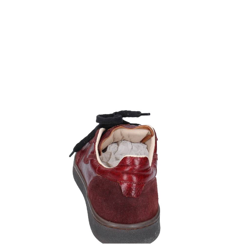 scarpe donna MOMA sneakers bordeaux pelle camoscio 89301A EY596 Grande vendita