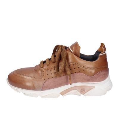 scarpe donna MOMA sneakers marrone pelle camoscio BK477 Shopping online