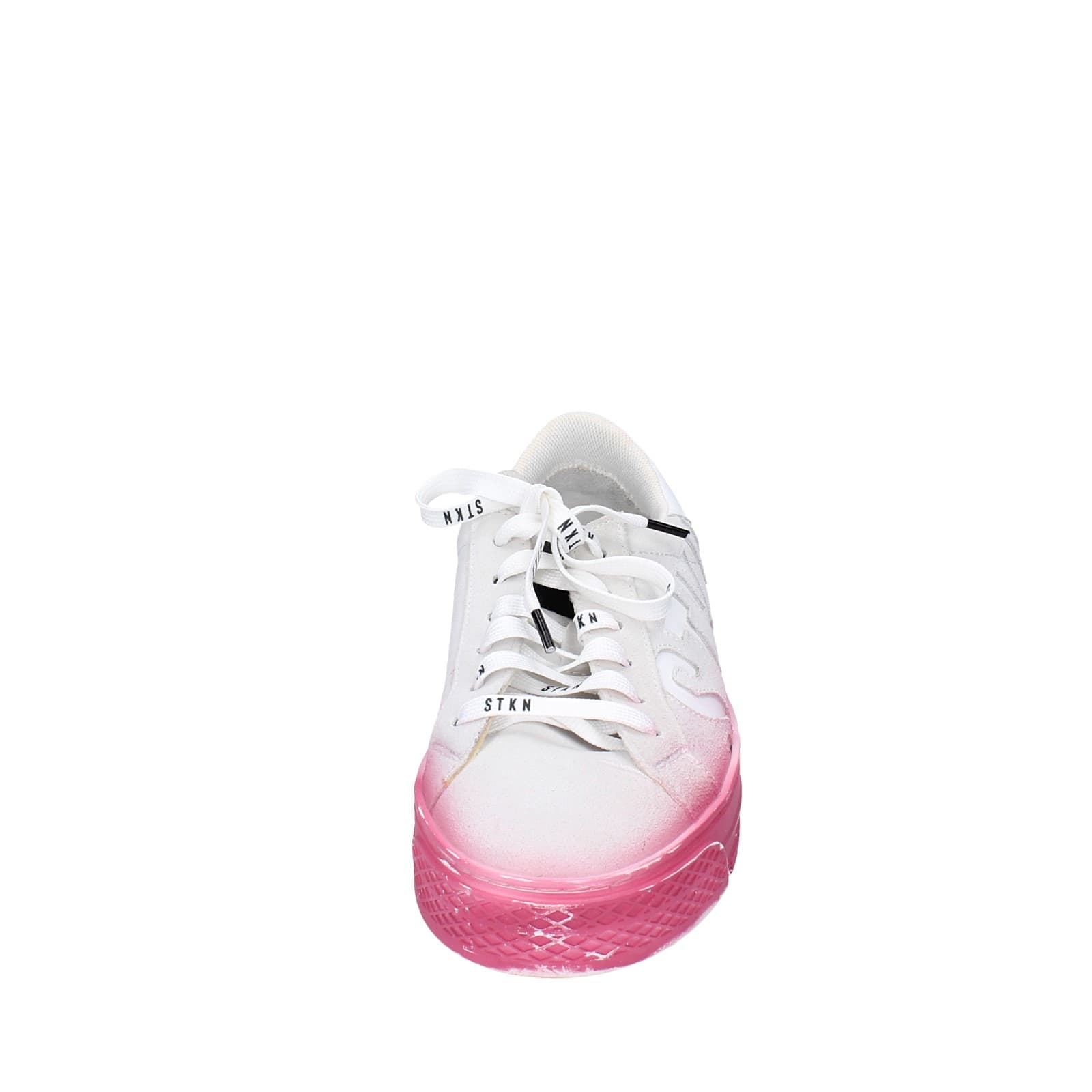 scarpe donna STKN sneakers grigio camoscio rosa EY134 Offerta esclusiva