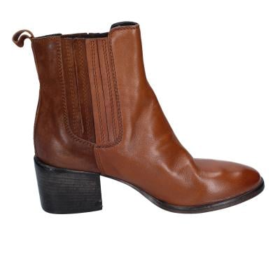 scarpe donna MOMA stivaletti marrone pelle 1CW236-MO BD636 Offerta Pasqua
