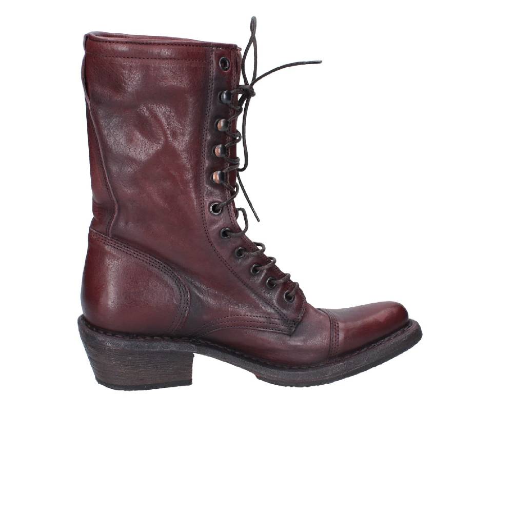 scarpe donna MOMA stivaletti bordeaux pelle 77301C EY564 Vendita calda