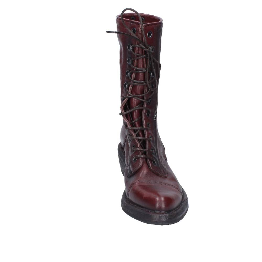 scarpe donna MOMA stivaletti bordeaux pelle 77301C EY564 Vendita calda
