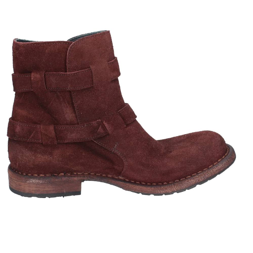 scarpe donna MOMA stivaletti marrone camoscio 71303C EY572 Nuovi prodotti