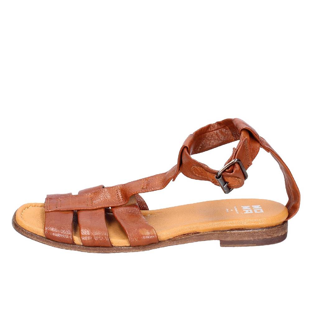 scarpe donna MOMA sandali marrone pelle 32404G VINTAGE EX437 Offerte giornaliere