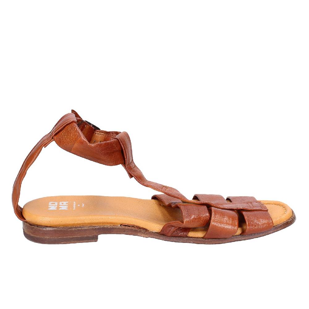 scarpe donna MOMA sandali marrone pelle 32404G VINTAGE EX437 Offerte giornaliere