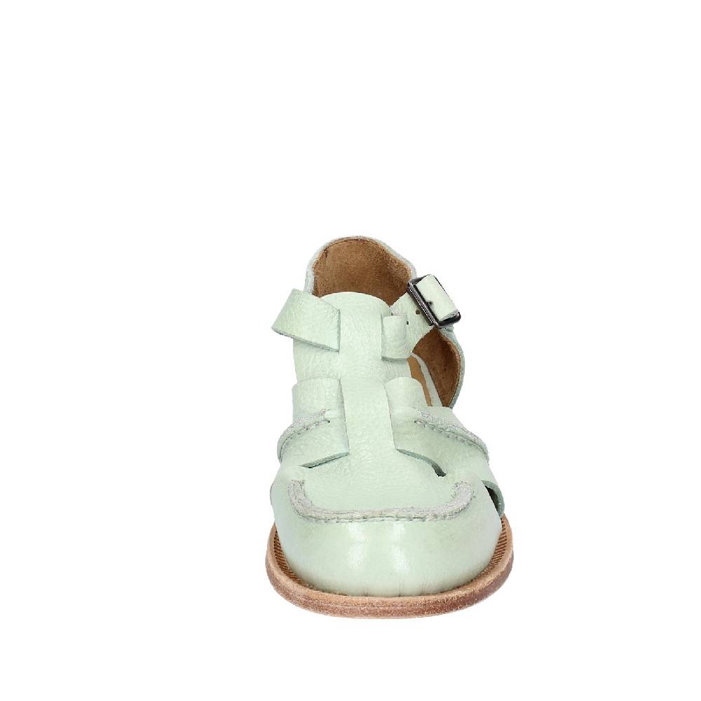 scarpe donna MOMA sandali verde pelle 40407G VINTAGE EX458 Enormi risparmi