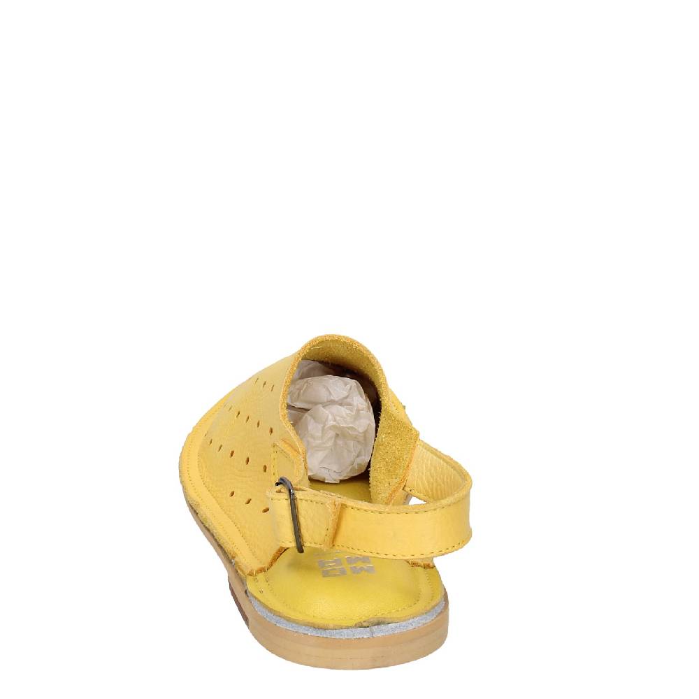 scarpe donna MOMA sandali giallo pelle 36404G VINTAGE EX438 Sconti VIP
