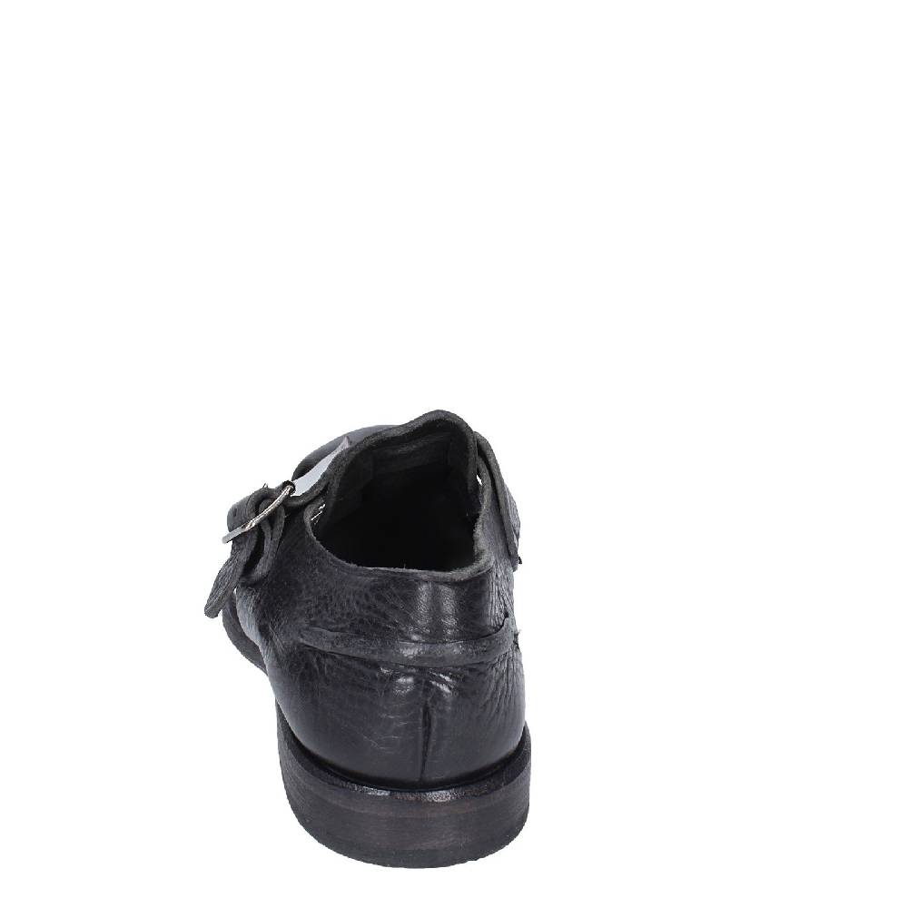 scarpe donna MOMA sandali nero pelle argento 40401G VINTAGE EX410 Prezzo basso