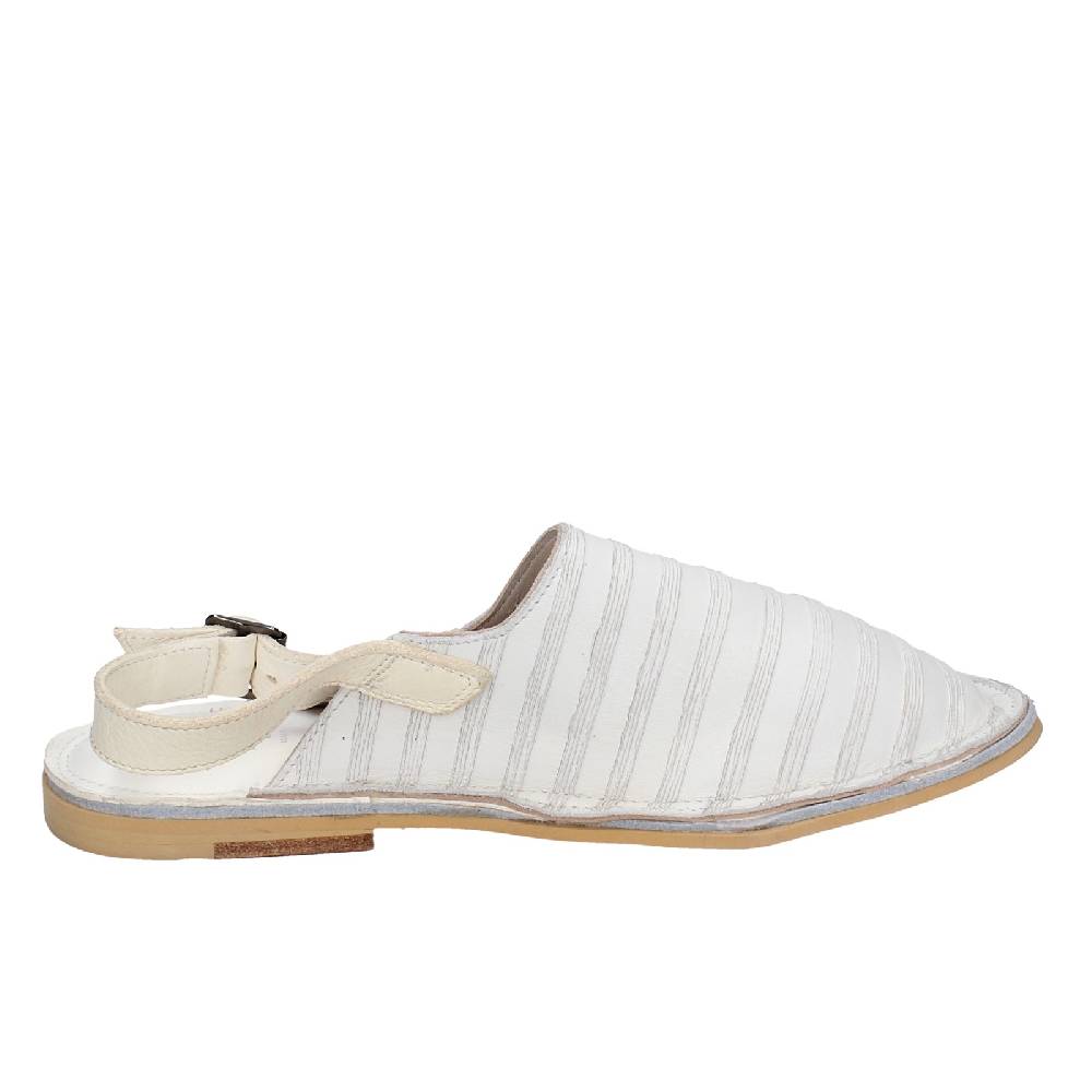 scarpe donna MOMA sandali bianco pelle 36402G VINTAGE EX440 Super Saving Price