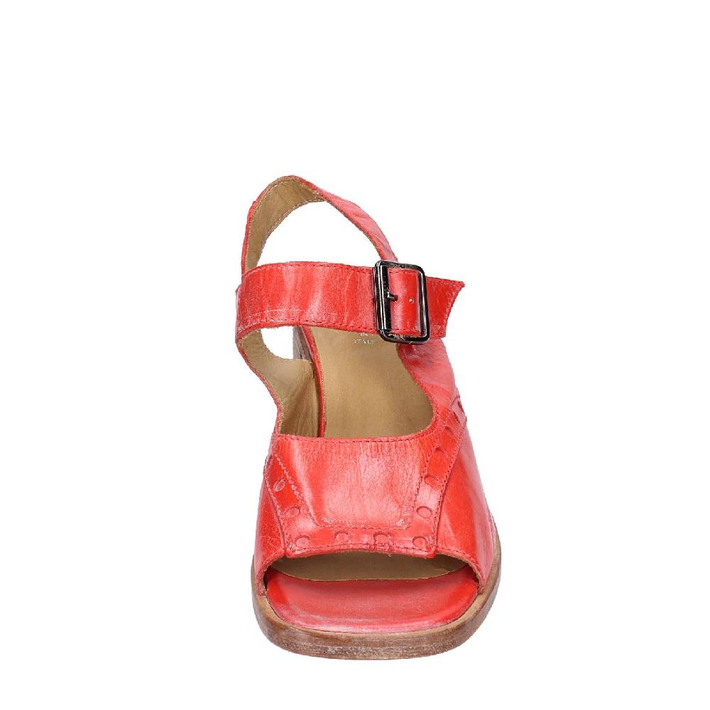 scarpe donna MOMA sandali rosso pelle 46404G VINTAGE EX450 Offerta settimanale