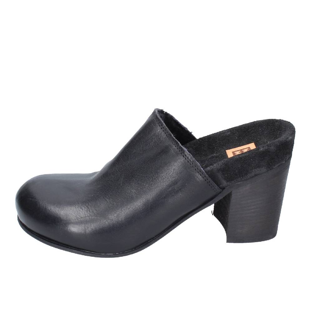 scarpe donna MOMA sandali nero pelle 86301G EY617 Ultimi tre giorni