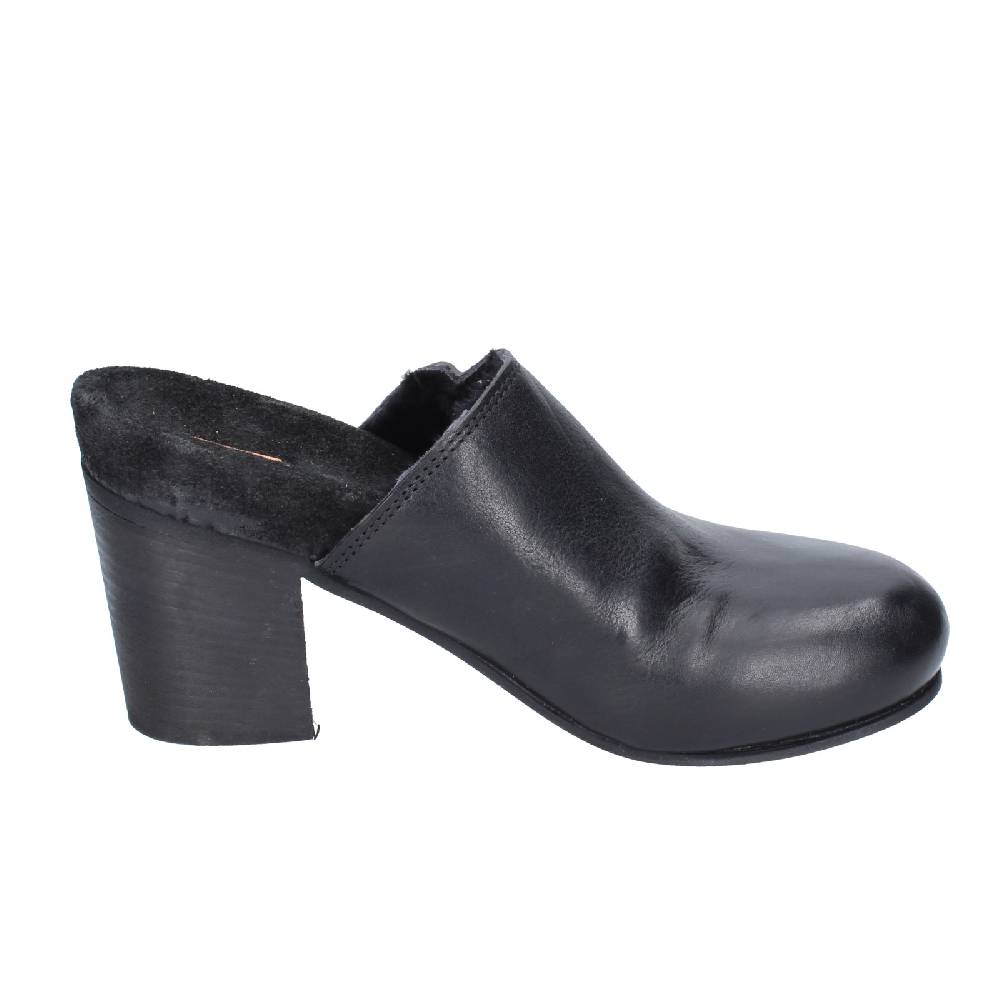 scarpe donna MOMA sandali nero pelle 86301G EY617 Ultimi tre giorni
