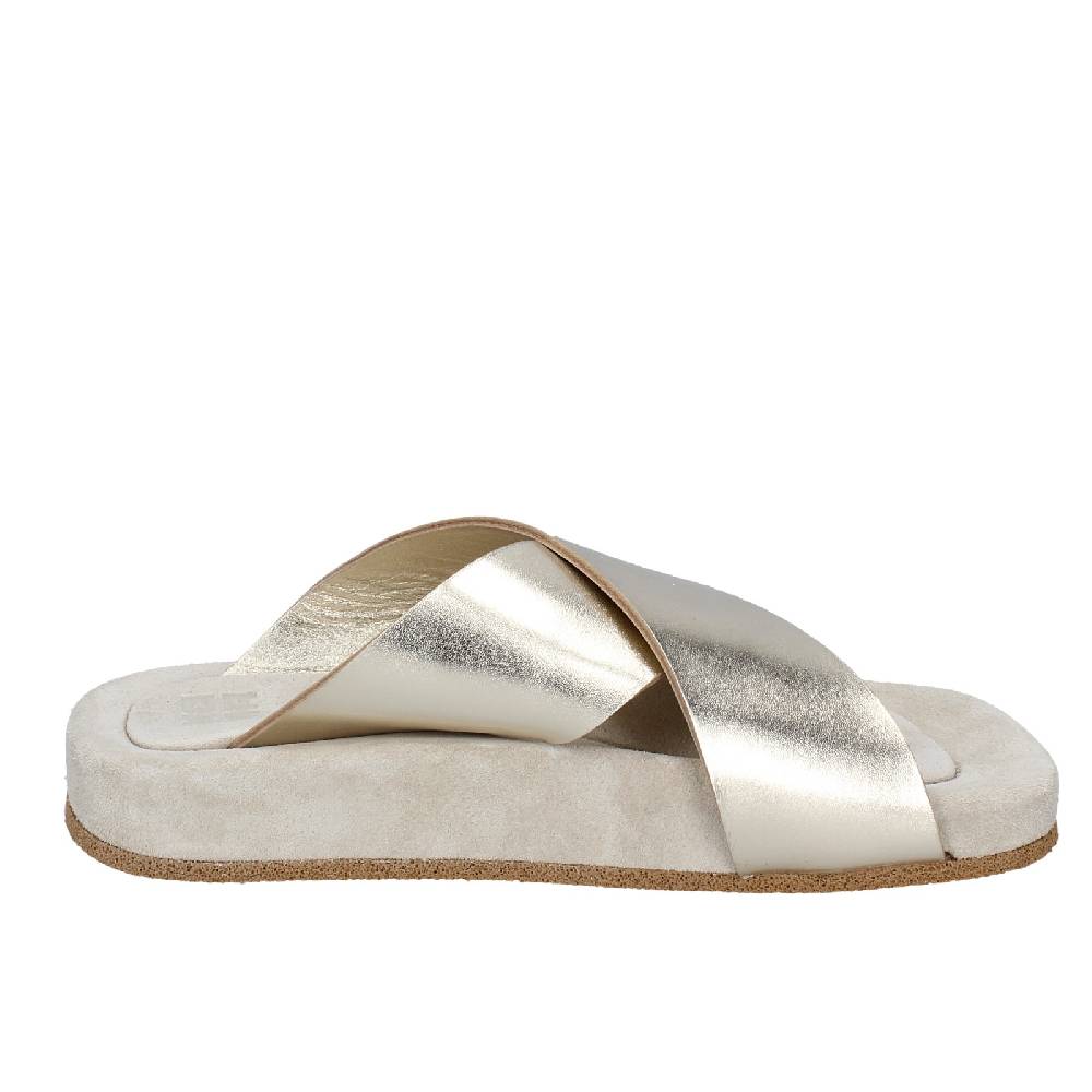 scarpe donna MOMA sandali platino pelle 1GS473 EY627 ACQUISTA ORA