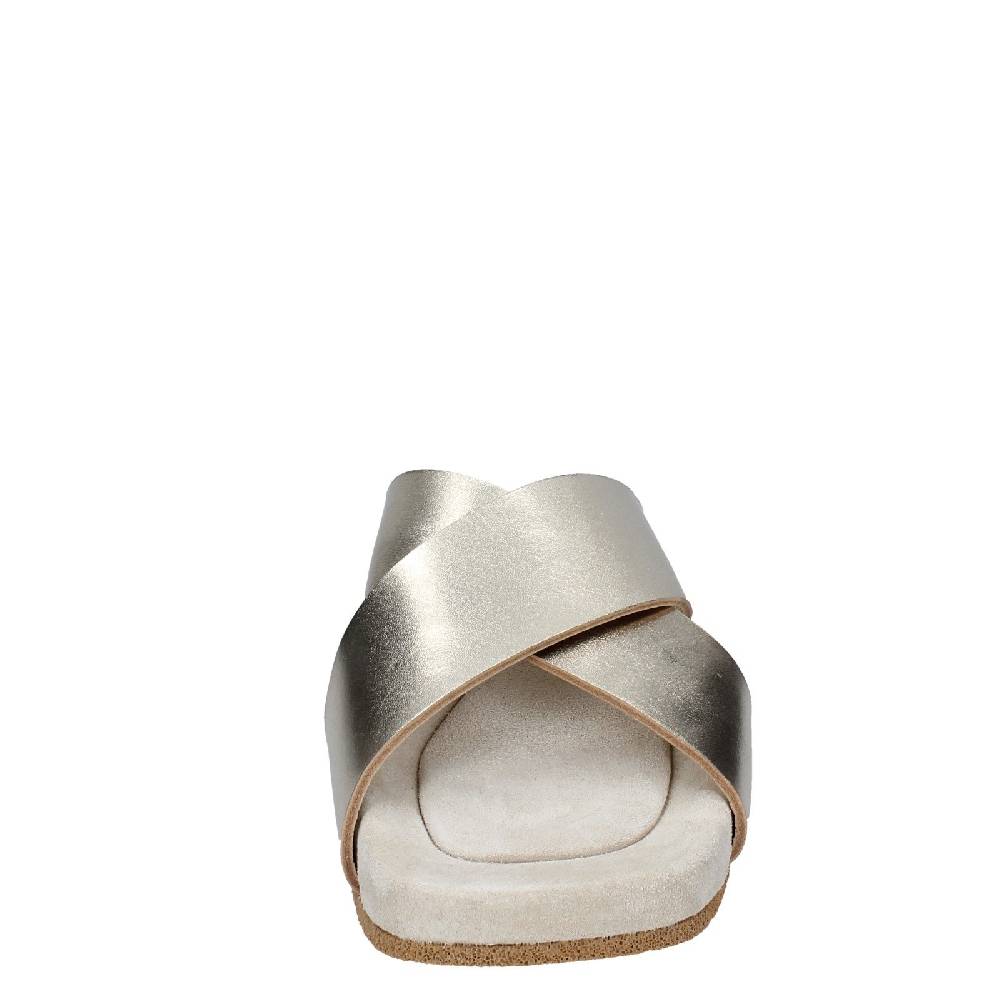 scarpe donna MOMA sandali platino pelle 1GS473 EY627 ACQUISTA ORA