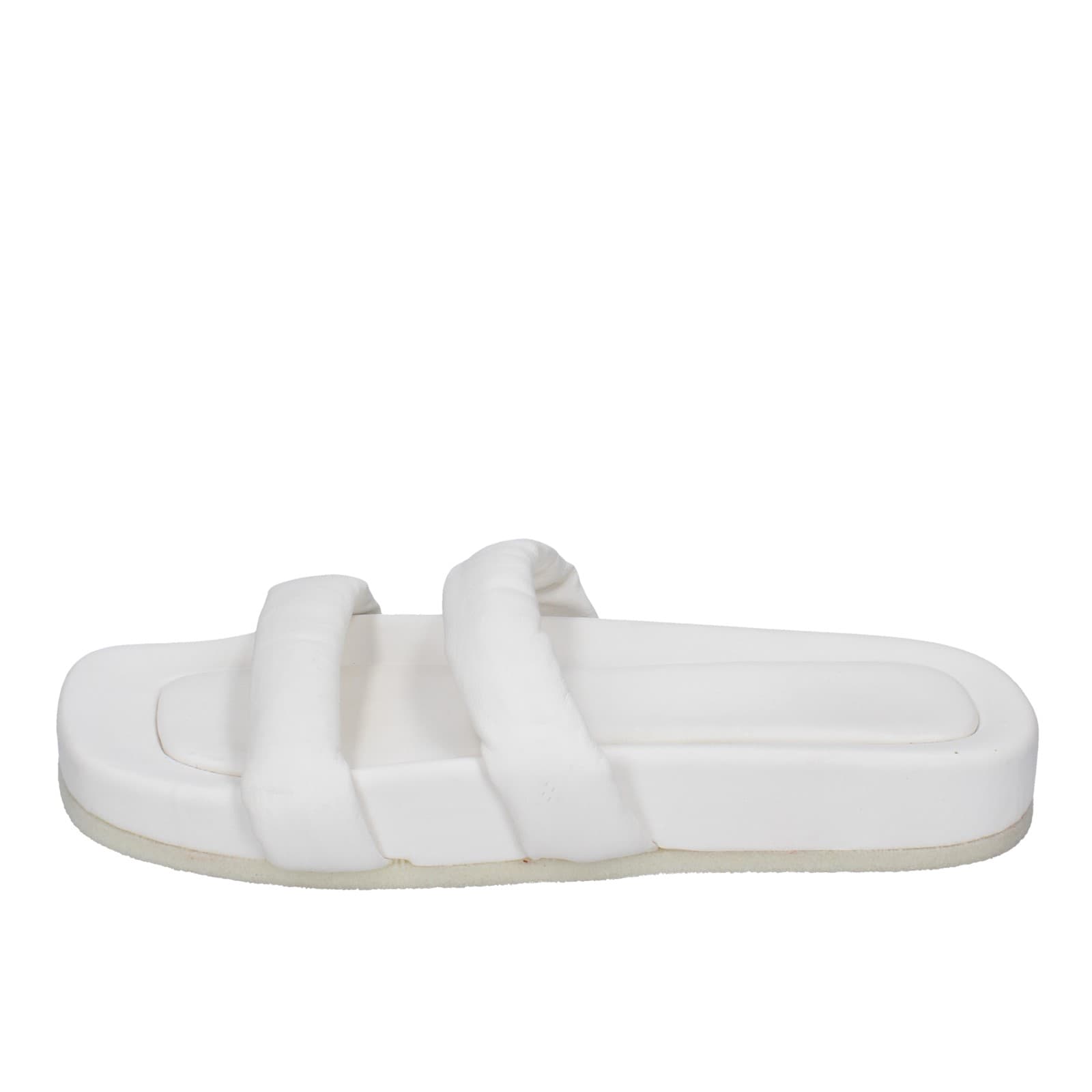 scarpe donna MOMA sandali bianco pelle EY601 Ultimi due giorni