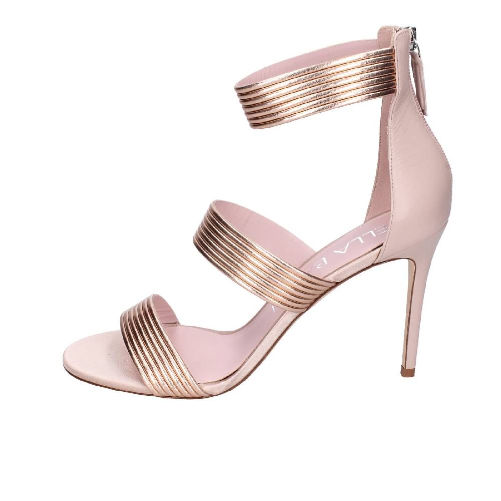 scarpe donna LELLA BALDI sandali rosa pelle EZ981 Fino al 50% di sconto