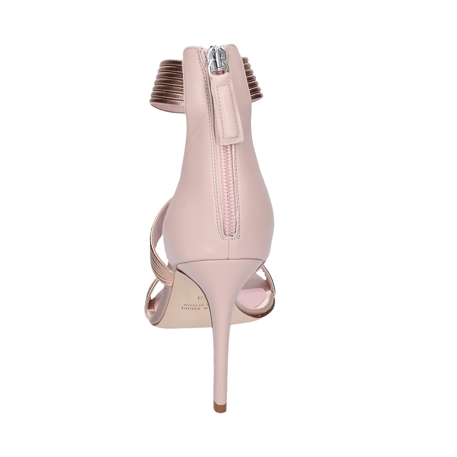 scarpe donna LELLA BALDI sandali rosa pelle EZ981 Fino al 50% di sconto