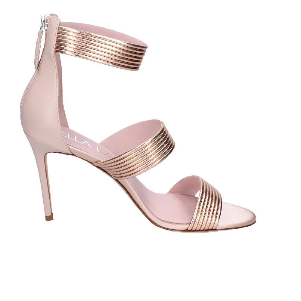 scarpe donna LELLA BALDI sandali rosa pelle EZ981 Fino al 50% di sconto