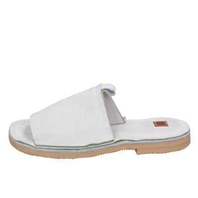 scarpe donna MOMA sandali bianco camoscio BK121 Fino al 60% di sconto