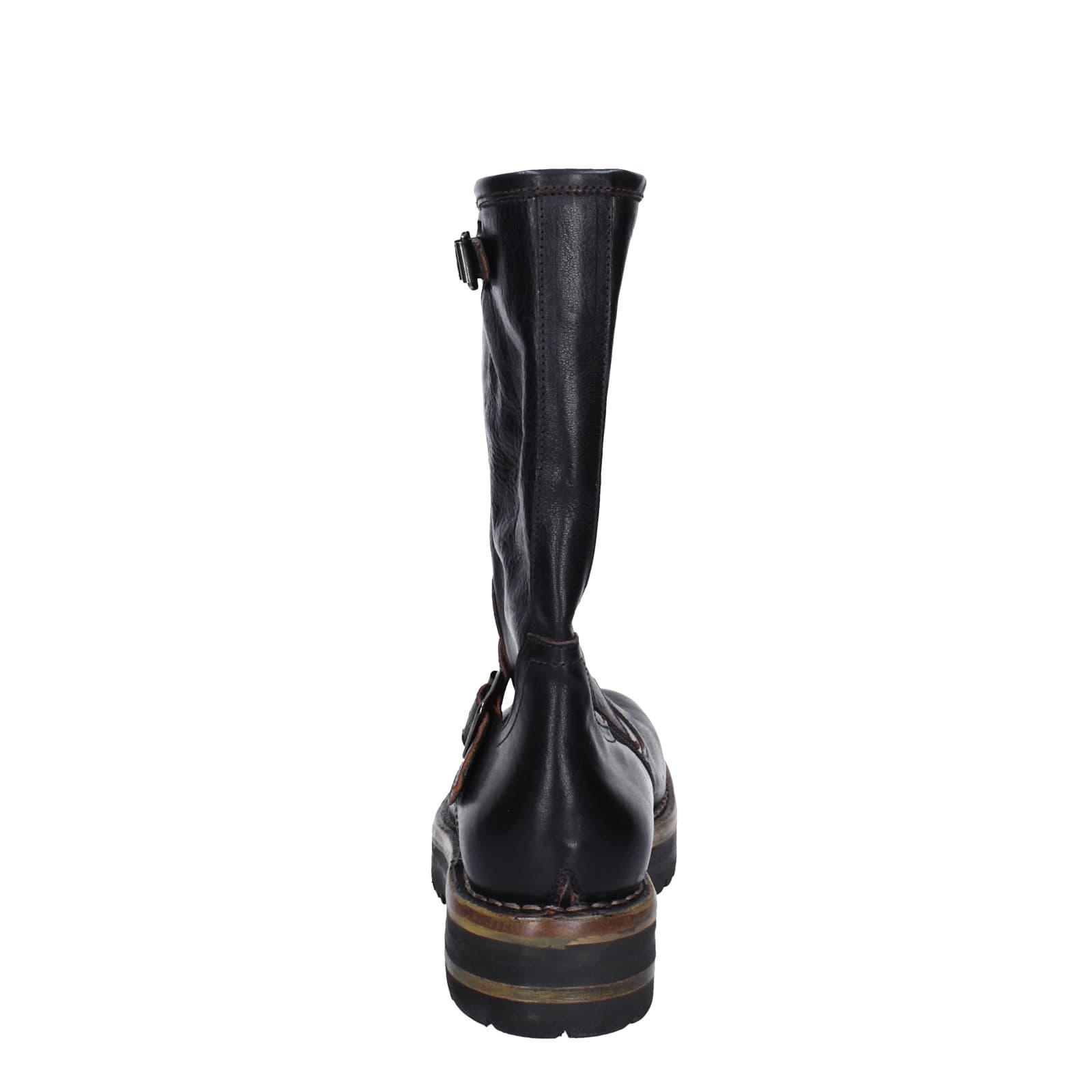 scarpe donna MOMA stivali nero pelle 81303C-VAR EY494 Sostegno trimestrale