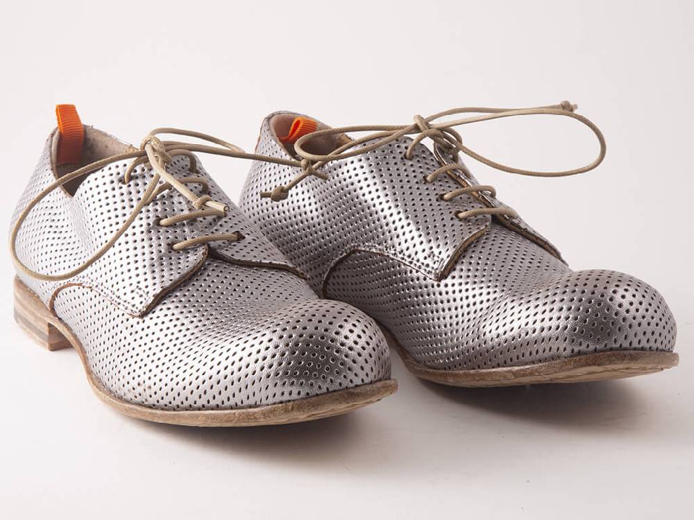 Openclosedshoes GRETTA35 LAMIER ACCIAIO Nuovo