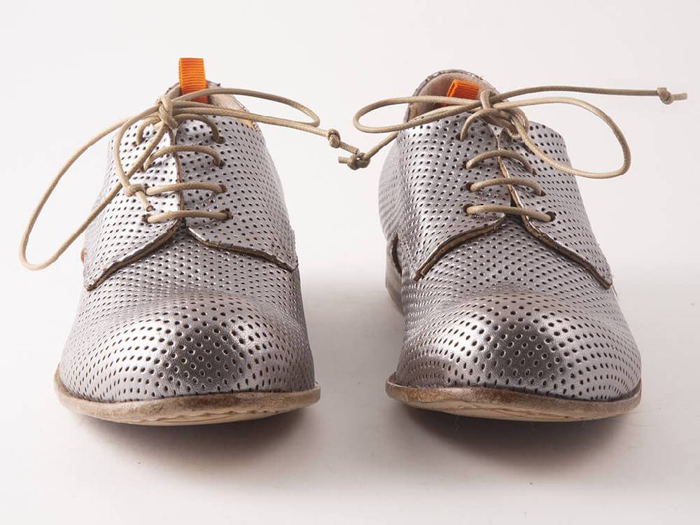 Openclosedshoes GRETTA35 LAMIER ACCIAIO Nuovo