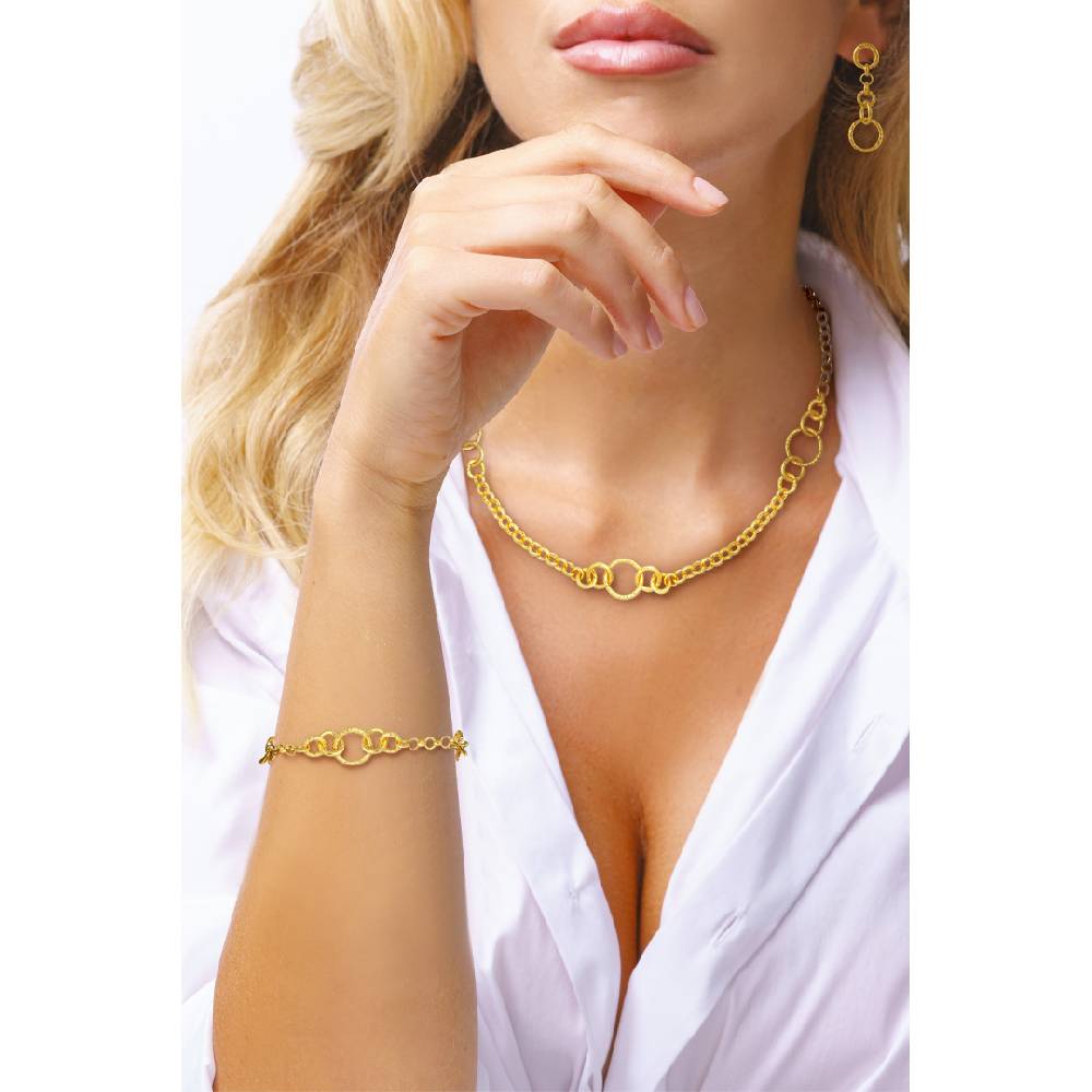 Opsobjects GRACE orecchini con cerchi diamantati Hotsell